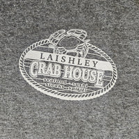 Laishley Crab House T-Shirt- Boardwalk Gray